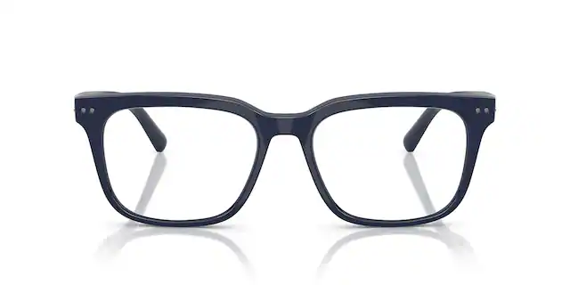 Front. Nuance - Square 56 Audio Glasses - Deep Blue - Transition Lens - DEEP BLUE.