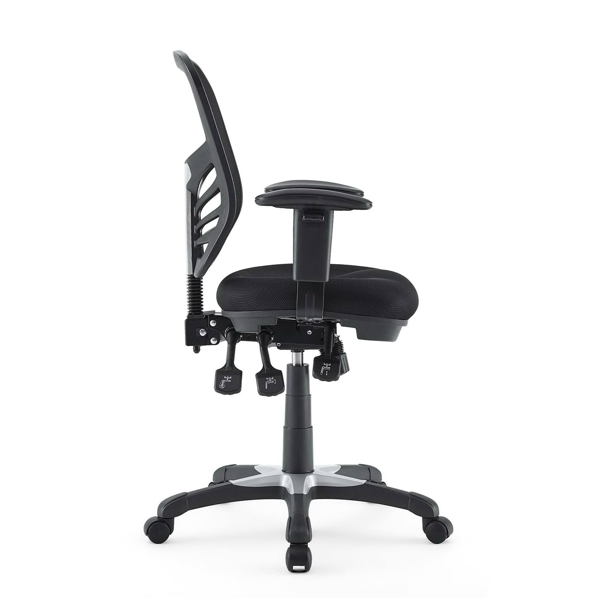 Alt View 2. Modway - Articulate Mesh Office Chair by Modway - Black.