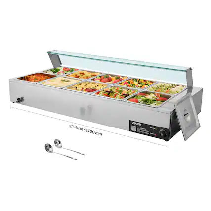 57.48 in / 1460 mm
VEVOR CAUTION Standby Heating