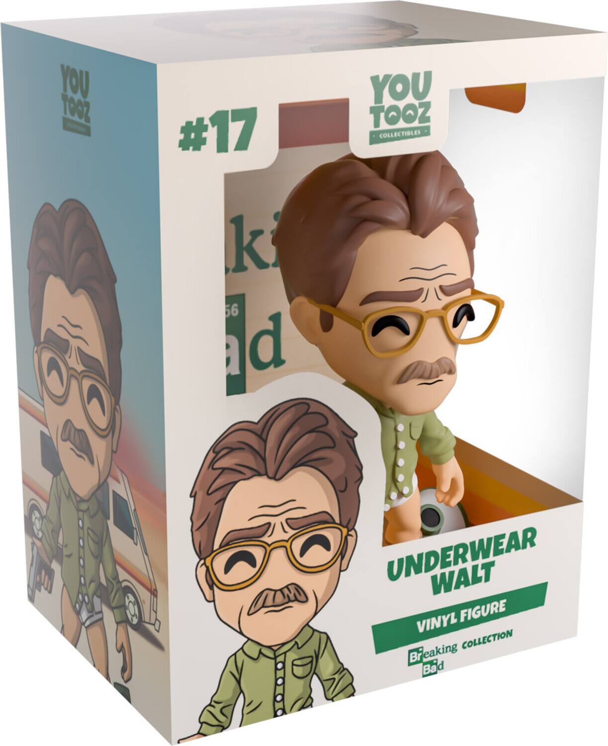 YOU 100Z #17 k 56 a d YOU TOOZ COLLECTIBLES UNDERWEAR WALT VINYL FIGURE COLLECTION Breaking Bad