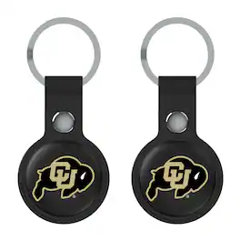 Keyscaper - Colorado Buffaloes Two-Pack AirTag Holders - No Size - Black