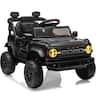 FIRST RIDE ON - 12V Electric Ride on Toys for Toddler, Ford Bronco Raptor Kids Ride on Car with Remote Control, Smooth Start, Bluetooth - Black