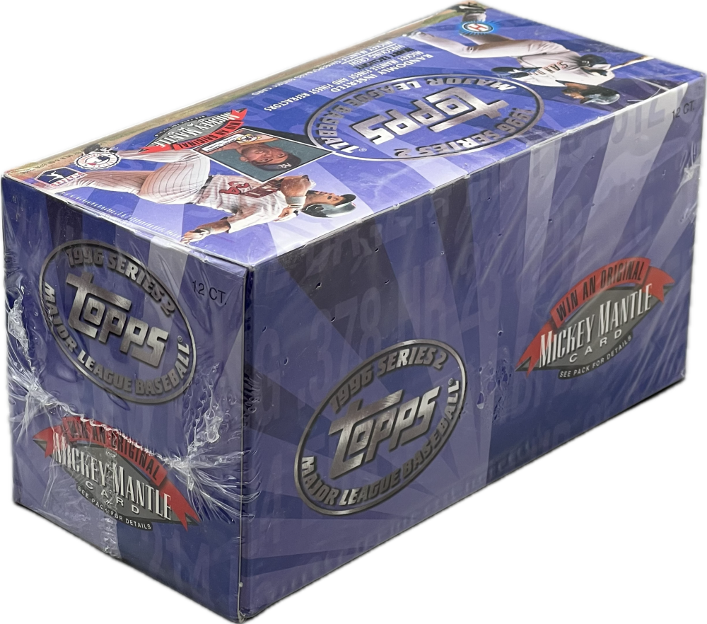 1996 Topps Series 2 Baseball Jumbo Pack Hobby Box