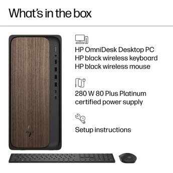 HP OmniDesk M03 AI Desktop PC Intel Core Ultra 9 285, 32GB RAM HP OmniDesk M03 AI Desktop PC Intel Core Ultra 9 285, 32GB RAM