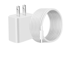Home Collection - USB-C 20W Fast Charger with 3ft Type-C Cable for iPhone 17 / 16 / 15 / 14 / 13 / 12 / 11 Pro Max