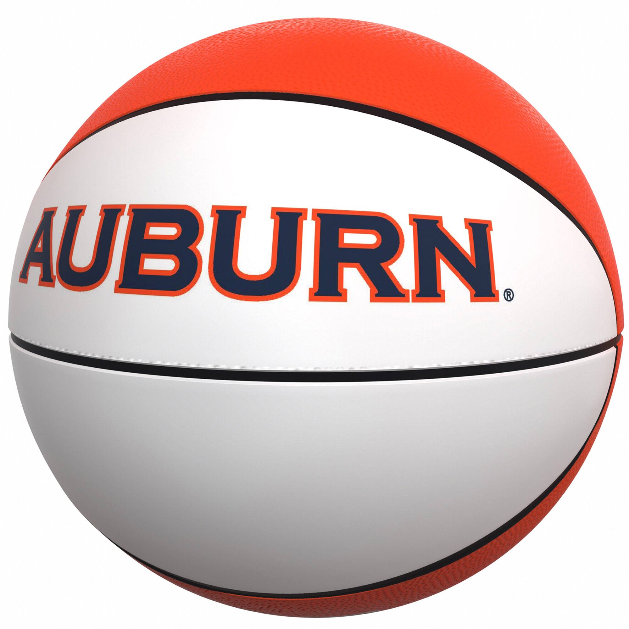 Front. Logo Brands - Auburn Tigers Official-Size Autograph Basketball - Multicolor.