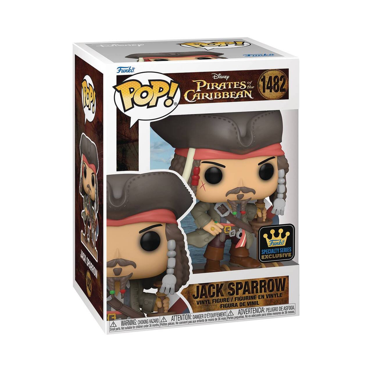 Funko Pop! Pirates of the Caribbean: Jack Sparrow Multicolor