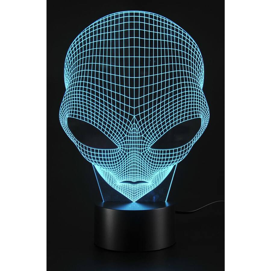 JuzToys 3D Night Light For Kids 3D Illusion Grow LED Alien Shapes Lamp JuzToys 3D Night Light For Kids 3D Illusion Grow LED Alien Shapes Lamp