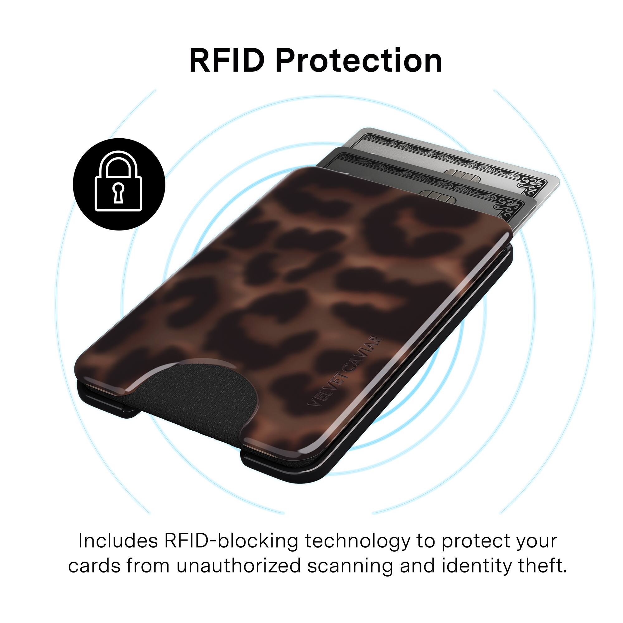 RFID Protection

Includes RFID-blocking technology to protect your cards from unauthorized scanning and identity theft.