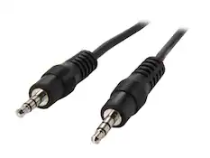 Front. Nippon Labs - Nippon Labs SPC-6MM 3.5mm Aux Cable, 6ft, Male to Male, Stereo Audio, Compatible with Headphones, Phones, Mac Mini.