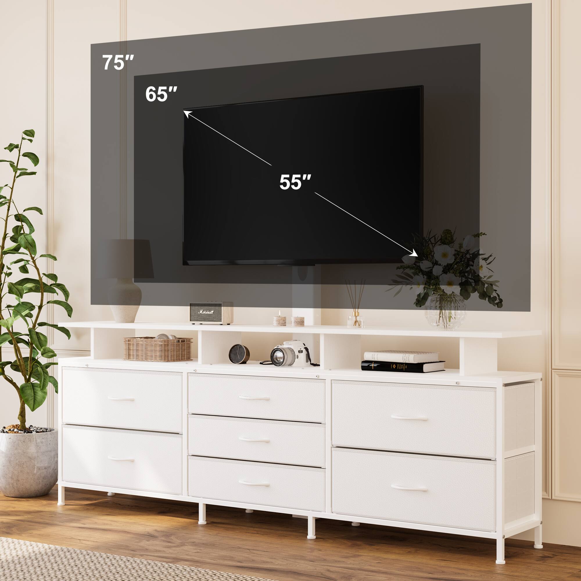 75" 65" 55"