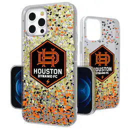 Keyscaper - MLS - Houston Dynamo FC iPhone Confetti Glitter Design Case - 15 - Multicolor