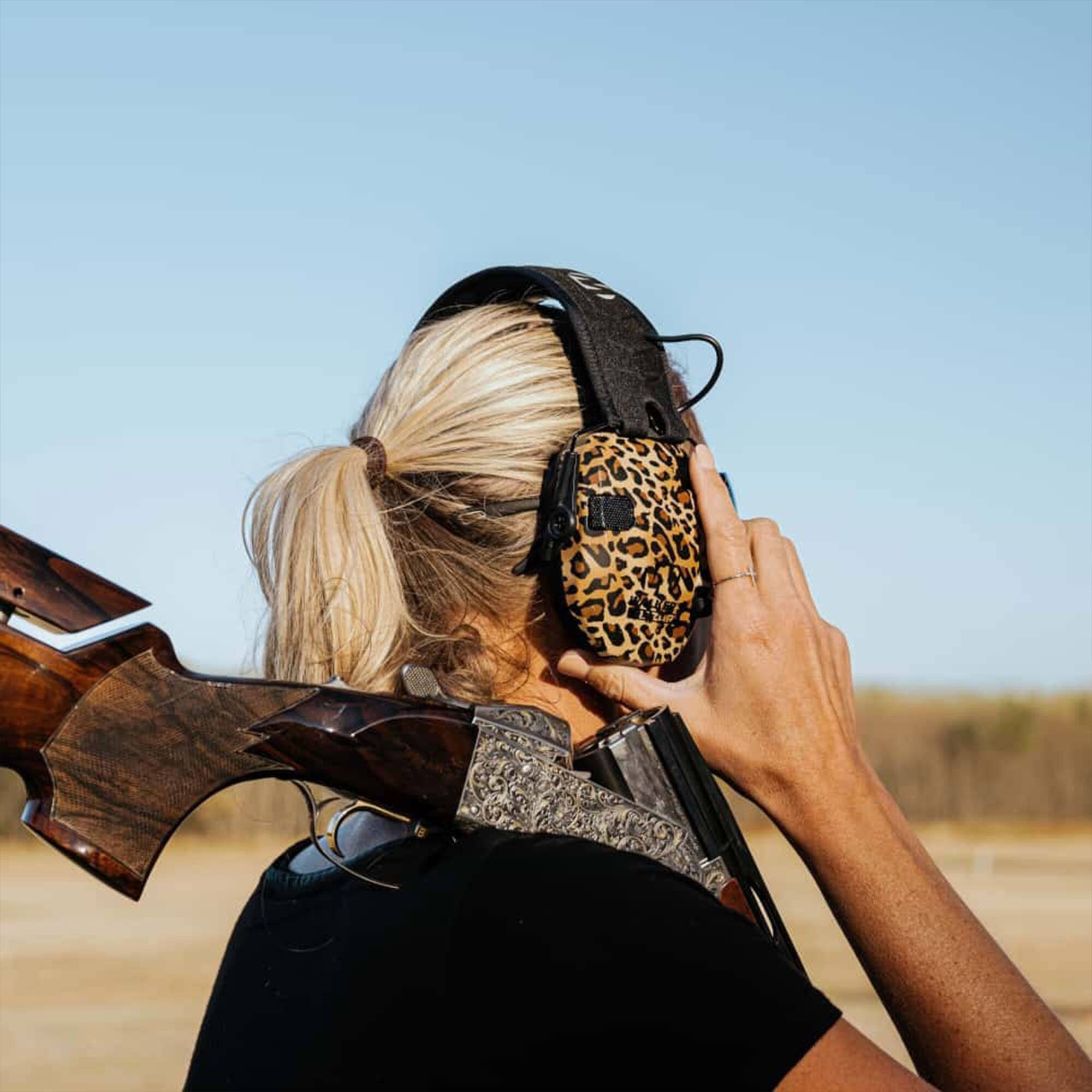 Alt View 5. Walker’s - Walkers Razor Slim Electronic Muff (FDE Patriot Version) - Green.