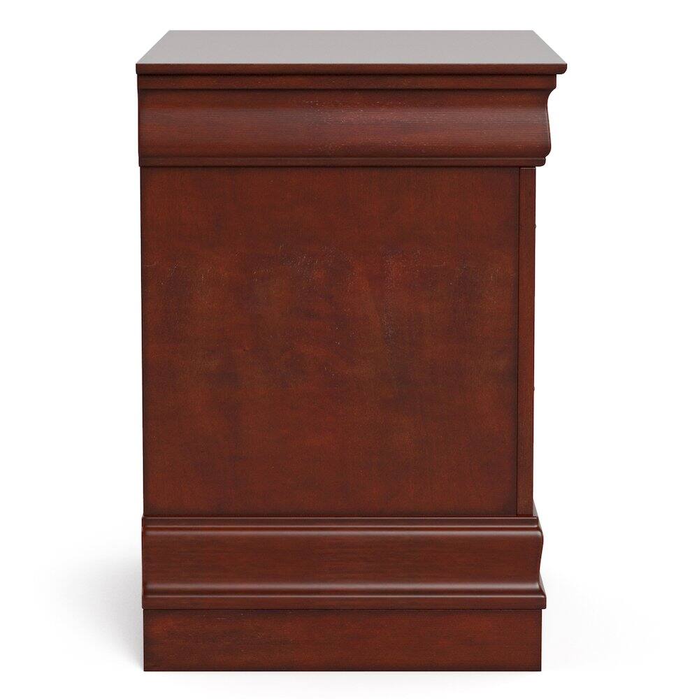 Alt View 2. Furniture of America - Furniture of America Henceford Nightstand - Brown.