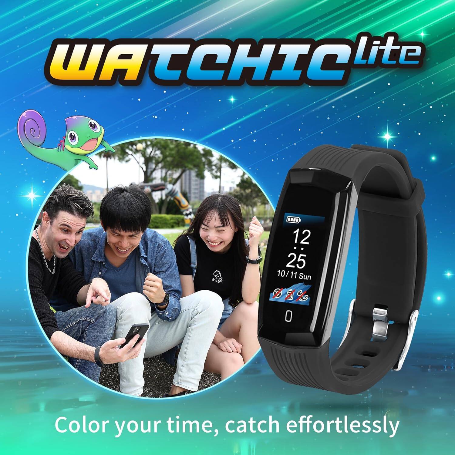 WATCHIC Lite  
12 25 10/11 Sun  
Color your time, catch effortlessly
