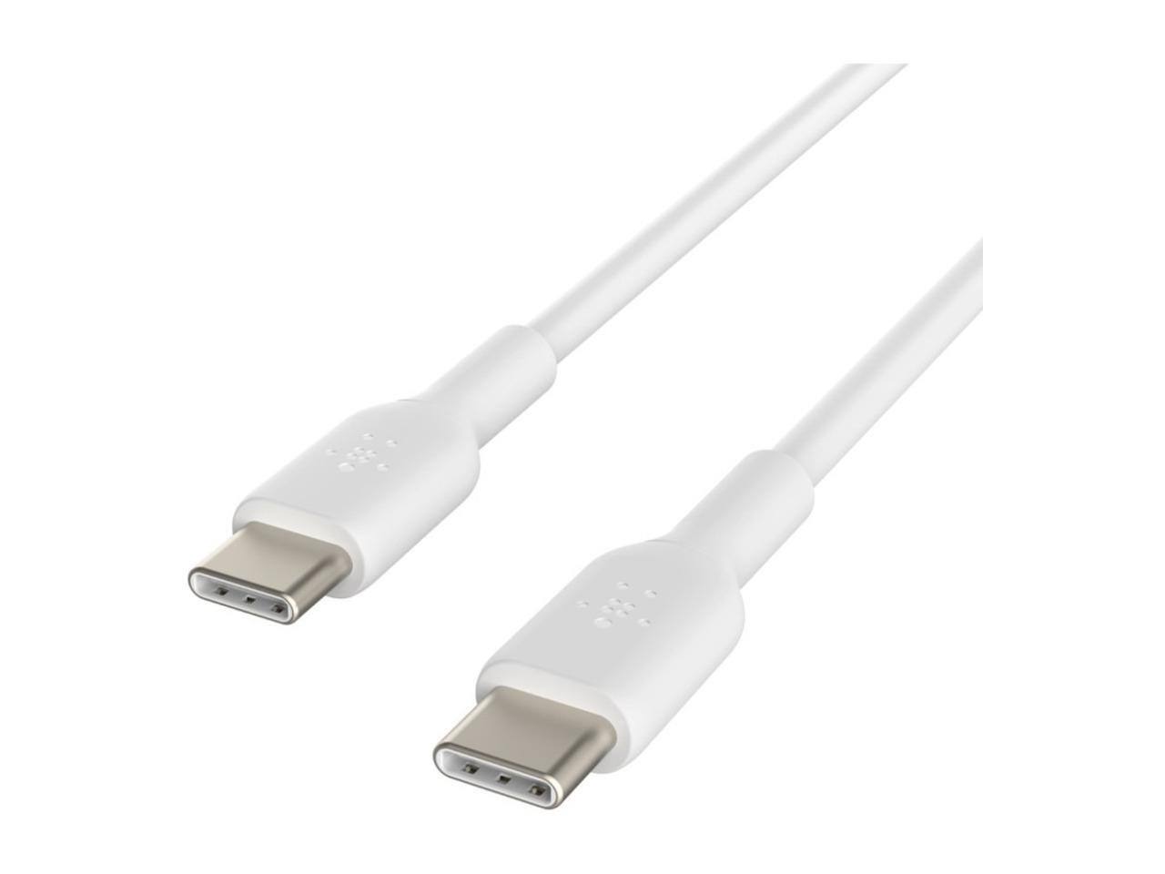 Alt View 1. Belkin - Belkin BOOST CHARGE USB-C to USB-C Cable (2m / 6.6ft, White).