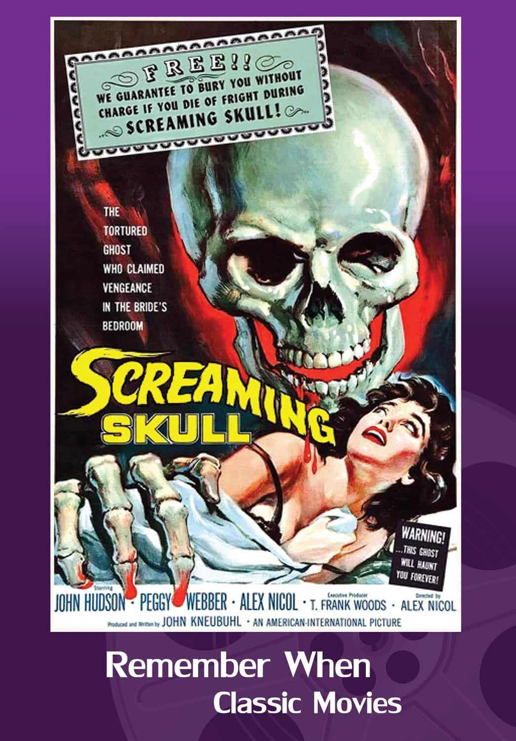 The Screaming Skull  - DVD