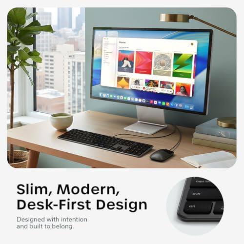 Slim, Modern, Desk-First Design  
Designed with intention and built to belong.