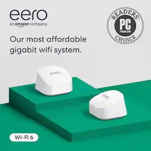 eero - 6+ Dual-band Mesh Wi-Fi 6 System (2-pack) - White