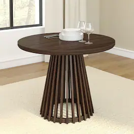 Plank+Beam - Lido Round Dining Table (38in / 966mm) - Walnut