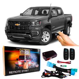 MPC - 4-Button 2-Way Remote Starter For 2015-2022 Chevrolet Colorado Key-to-Start - Black