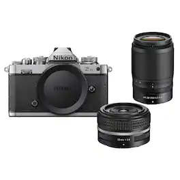 Bundle - Nikon - Z fc Mirrorless Camera with 28mm f/2.8 (SE) 50-250mm Lens
