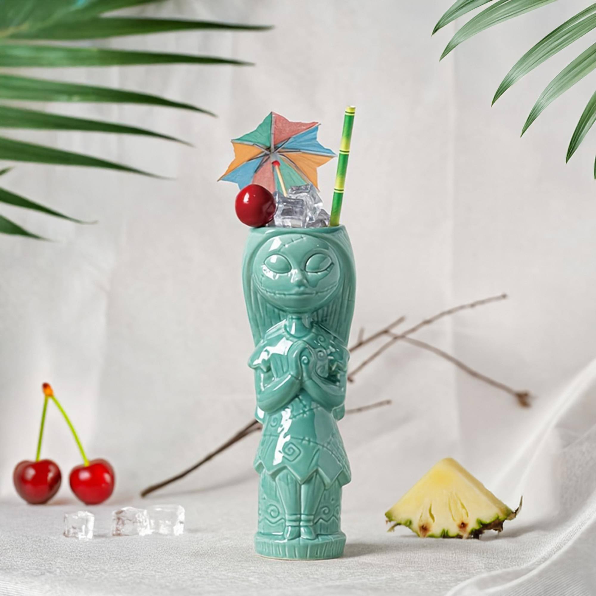 Alt View 1. Disney - Geeki Tikis Disney The Nightmare Before Christmas Sally Ceramic Mug | 12 Ounces - Blue.