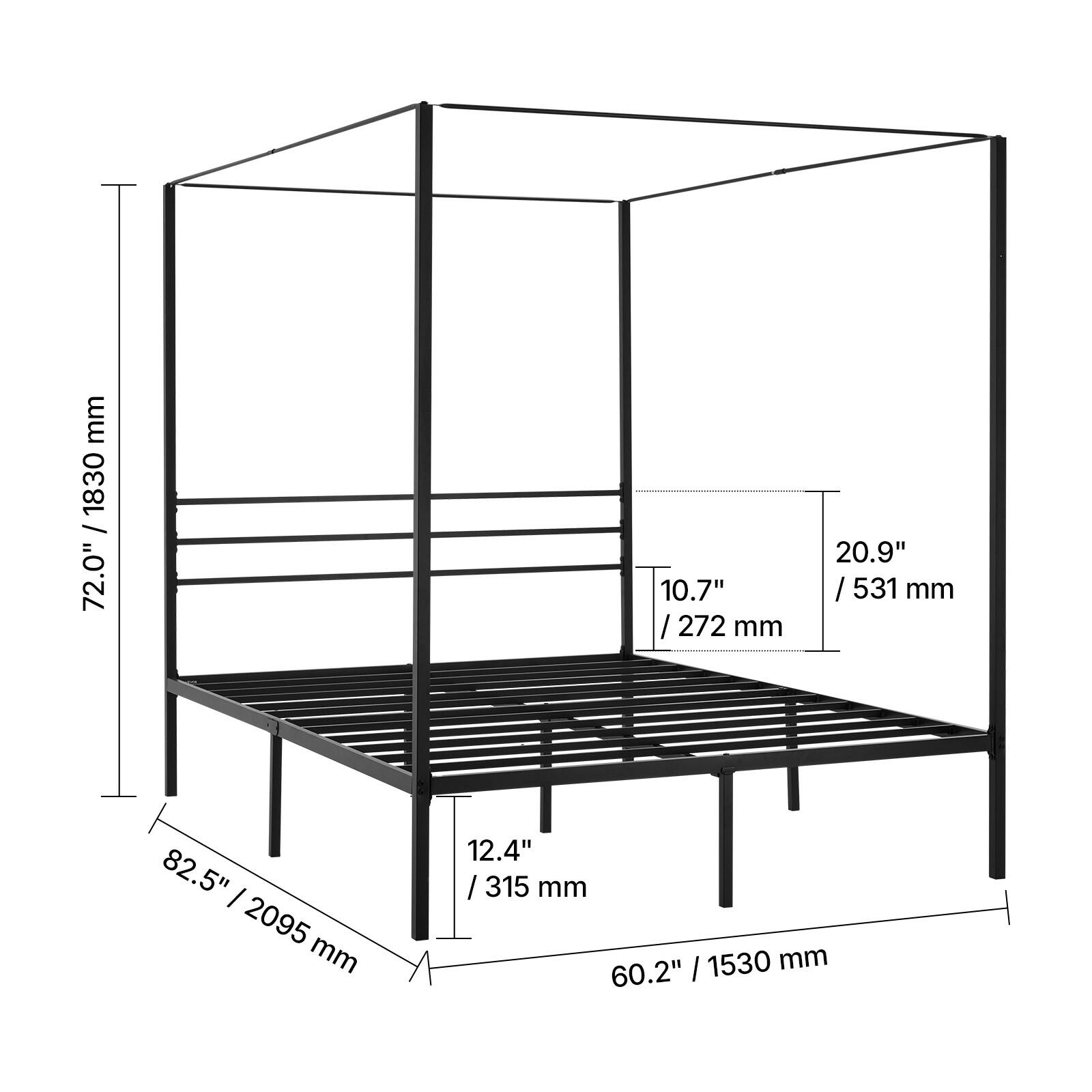 - Height: 72.0" / 1830 mm
- Width: 60.2" / 1530 mm
- Depth: 82.5" / 2095 mm
- Shelf Height: 10.7" / 272 mm
- Shelf Depth: 20.9" / 531 mm
- Shelf Height: 12.4" / 315 mm