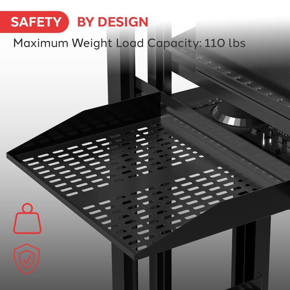 SAFETY BY DESIGN  
Maximum Weight Load Capacity: 110 lbs