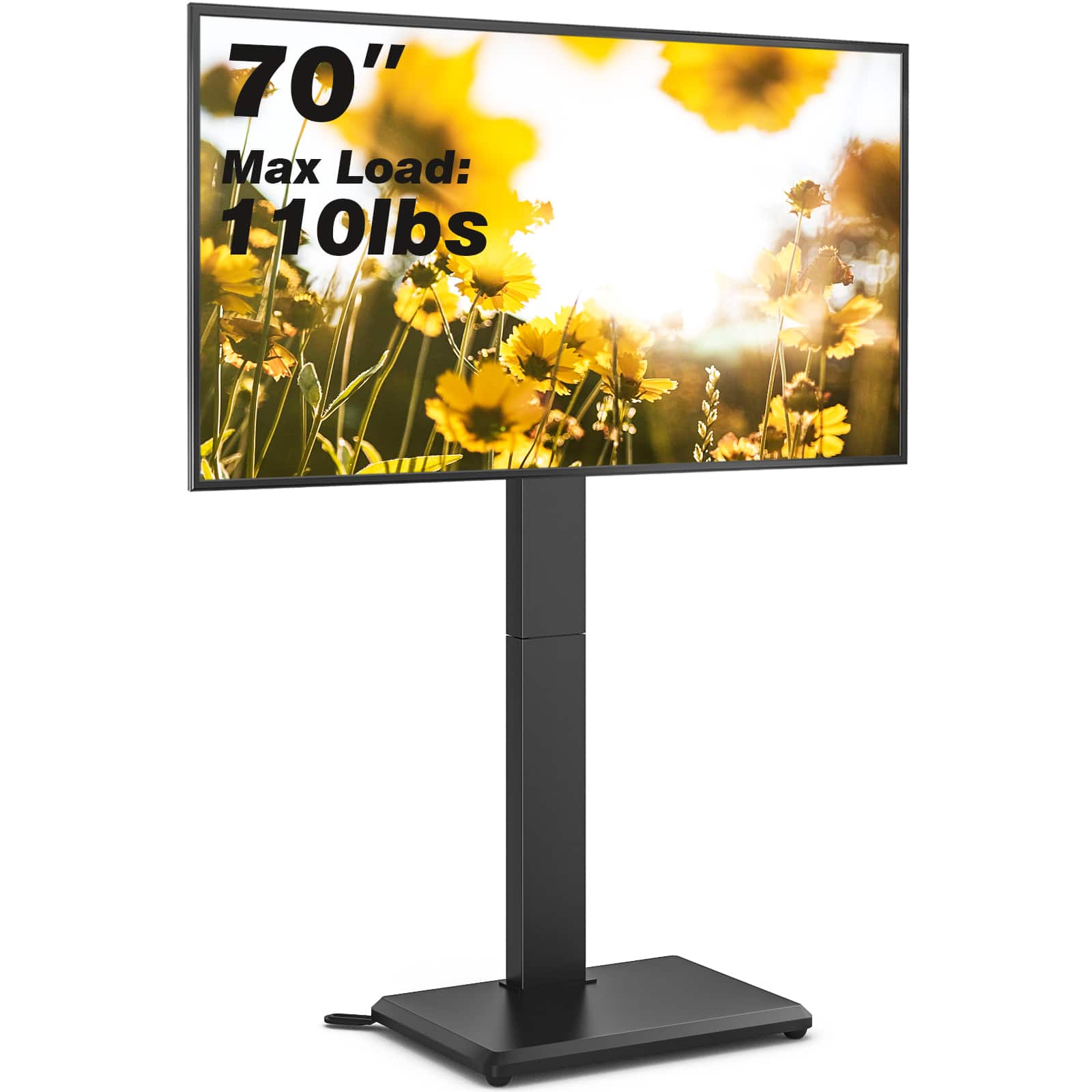 Rfiver - Compatible with 32-70 inch floor-standing TV stands - Black