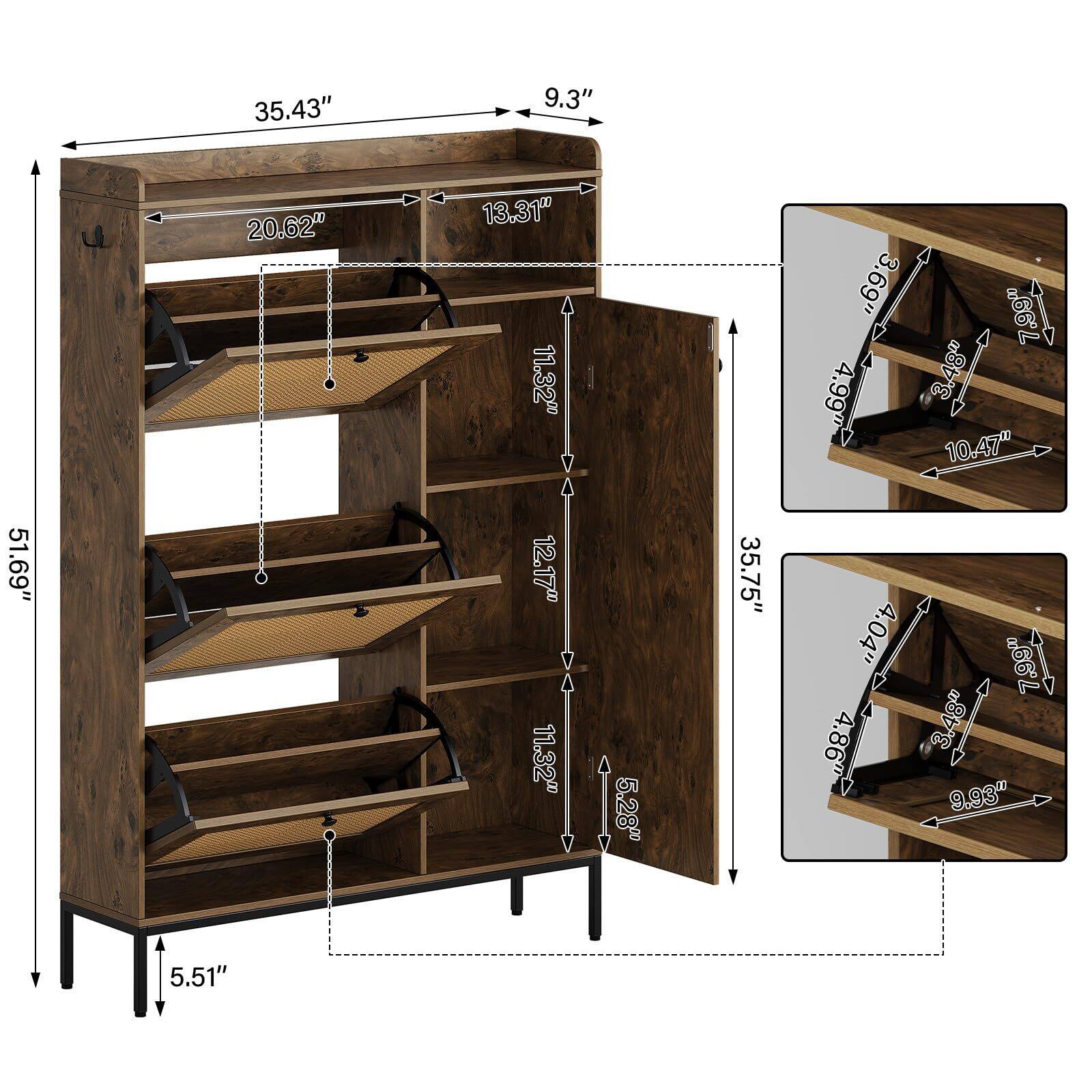 35.43"  
9.3"  
20.62"  
13.31"  
11.32"  
3.69"  
7.99"  
4.99"  
3.48"  
10.47"  
51.69"  
12.17"  
11.32"  
5.28"  
35.75"  
4.04"  
7.99"  
4.86"  
3.48"  
9.93"  
5.51"