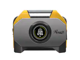 Rosewill - Vortex RS6C Cordless Tire Inflator, 160 PSI, 15600mAh, Dual Cylinder, Orange