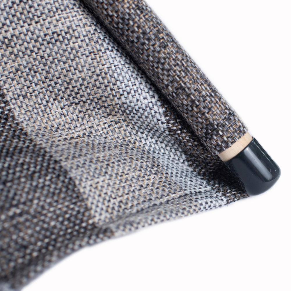 Left. Armarkat - Cat Bed Teepee Style With Striped Pattern - Gray.