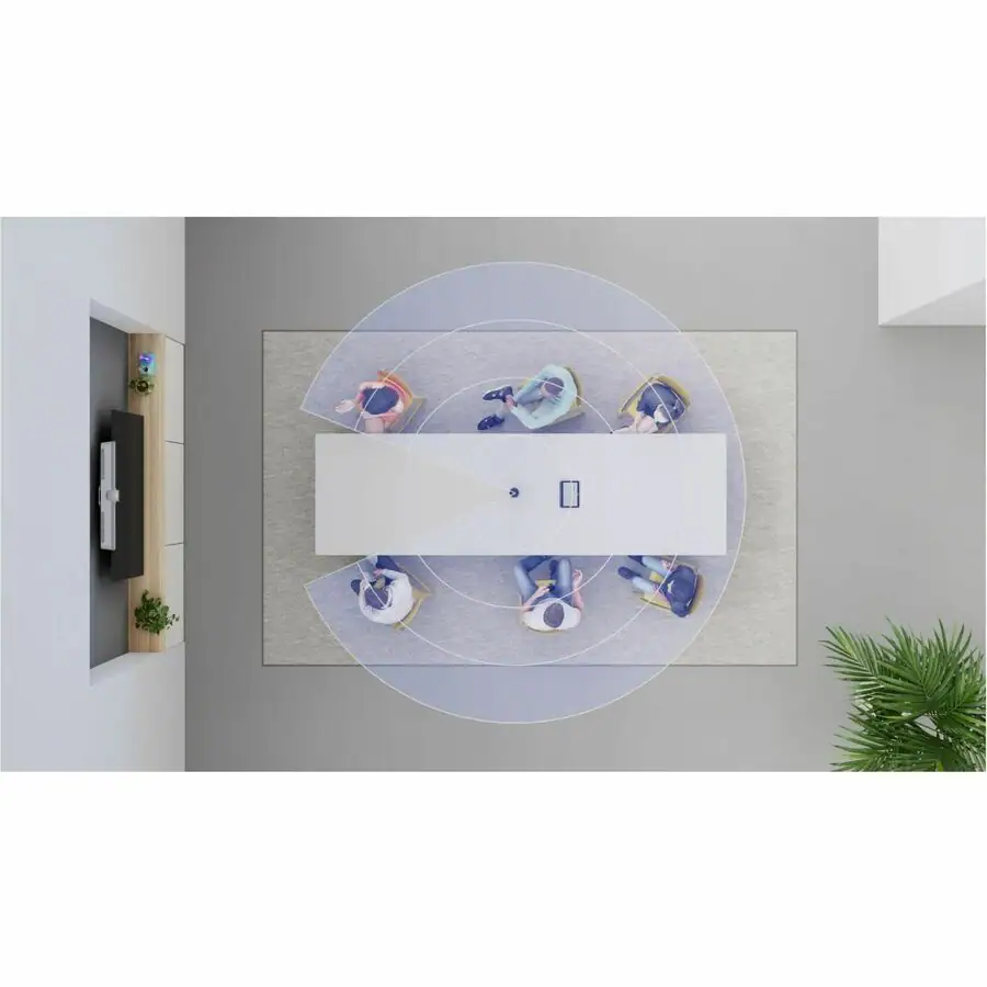 Alt View 8. Logitech - Logitech Sight Video Conferencing Camera - 60 fps - Graphite - 4K - 3840 x 2160 Video - 315° Angle - Tripod Mount.