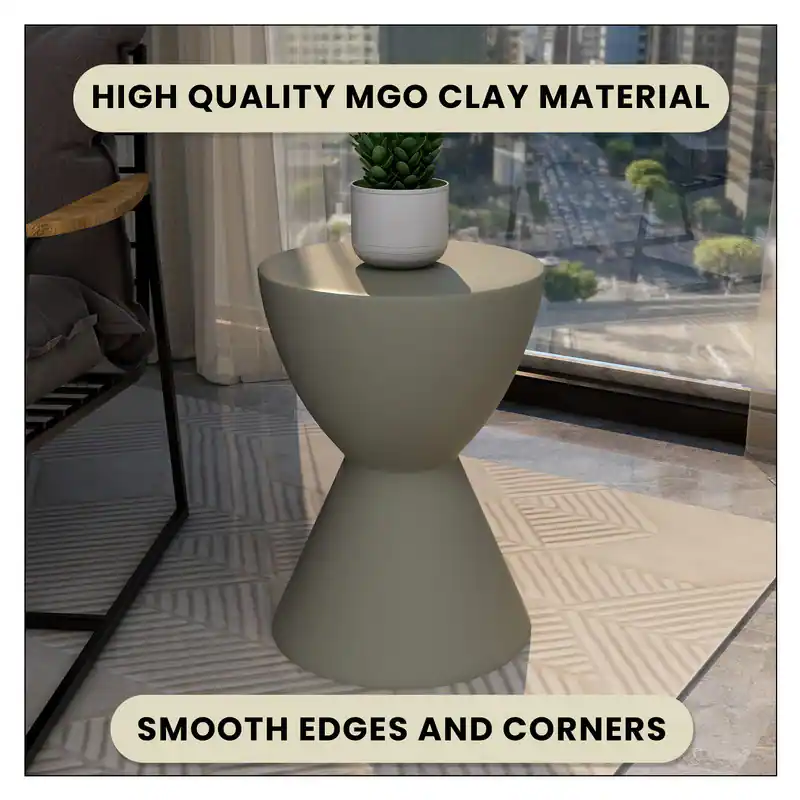 HIGH QUALITY MGO CLAY MATERIAL  
SMOOTH EDGES AND CORNERS
