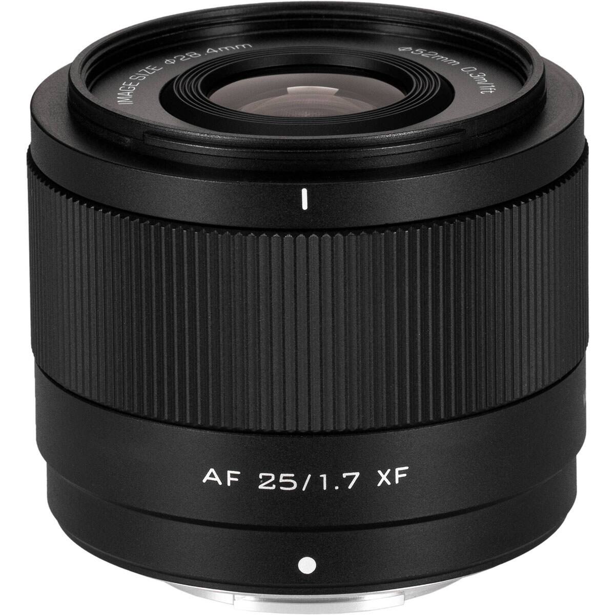 28.4mm 4mm 28 SIZE IMAGE  
52mm 0 0.3m/1ft  
AF 25/1.7 XF