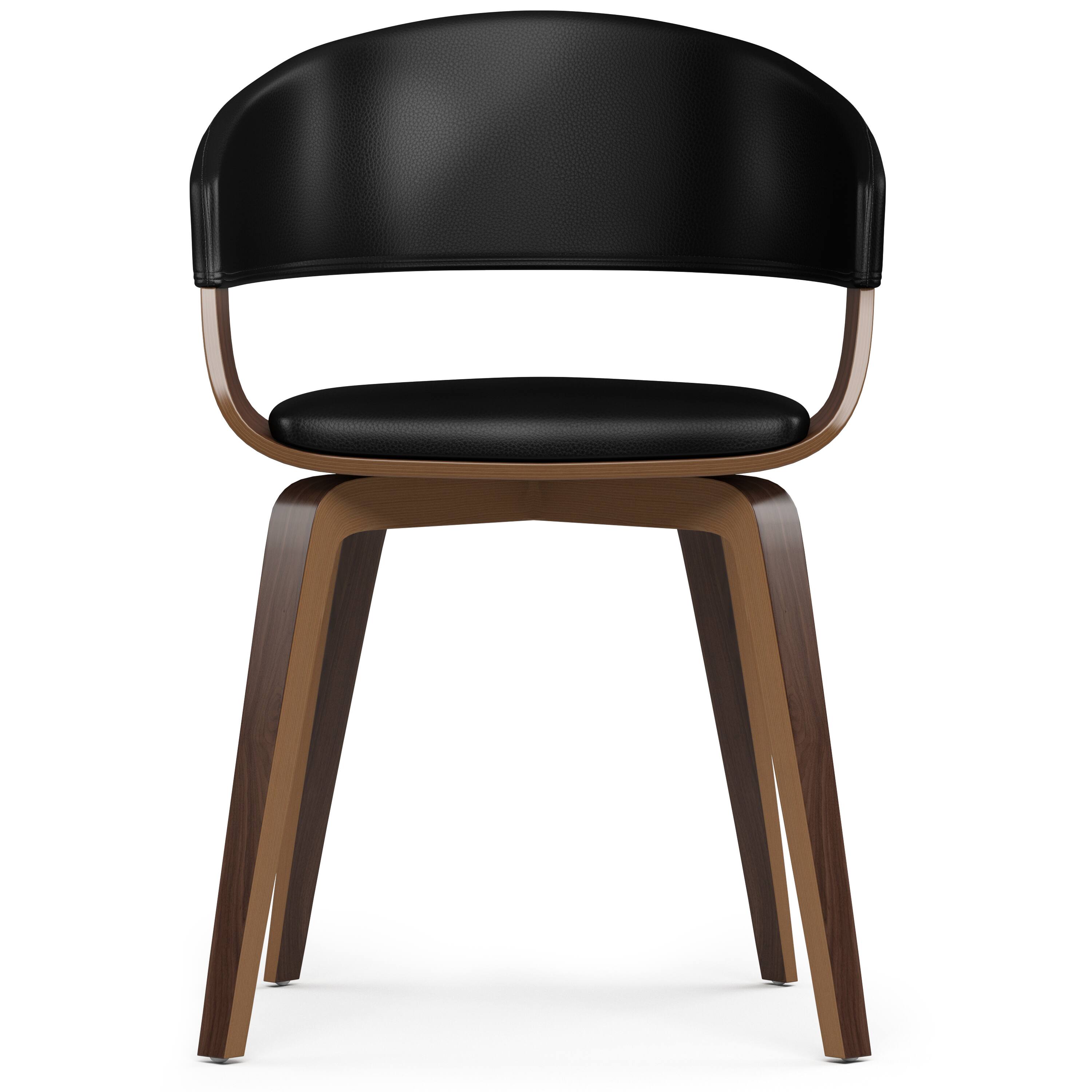 Alt View 12. Simpli Home - Lowell Bentwood Dining Chair - Black.