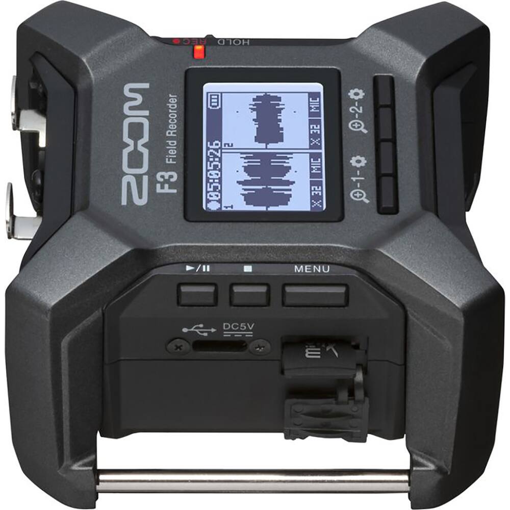 Zoom F3 2 input Portable Field Recorder with 32 bit Float