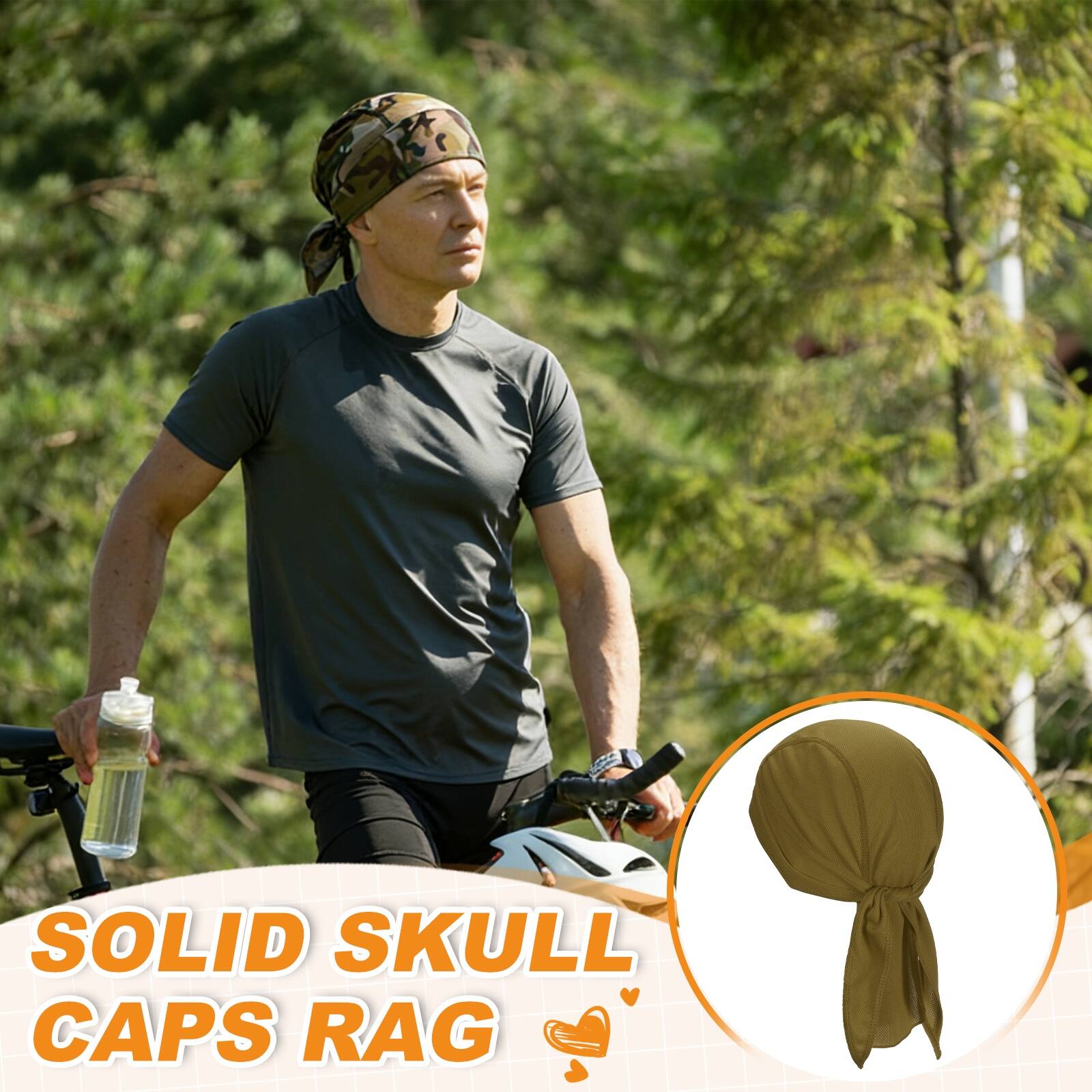 SOLID SKULL CAPS RAG