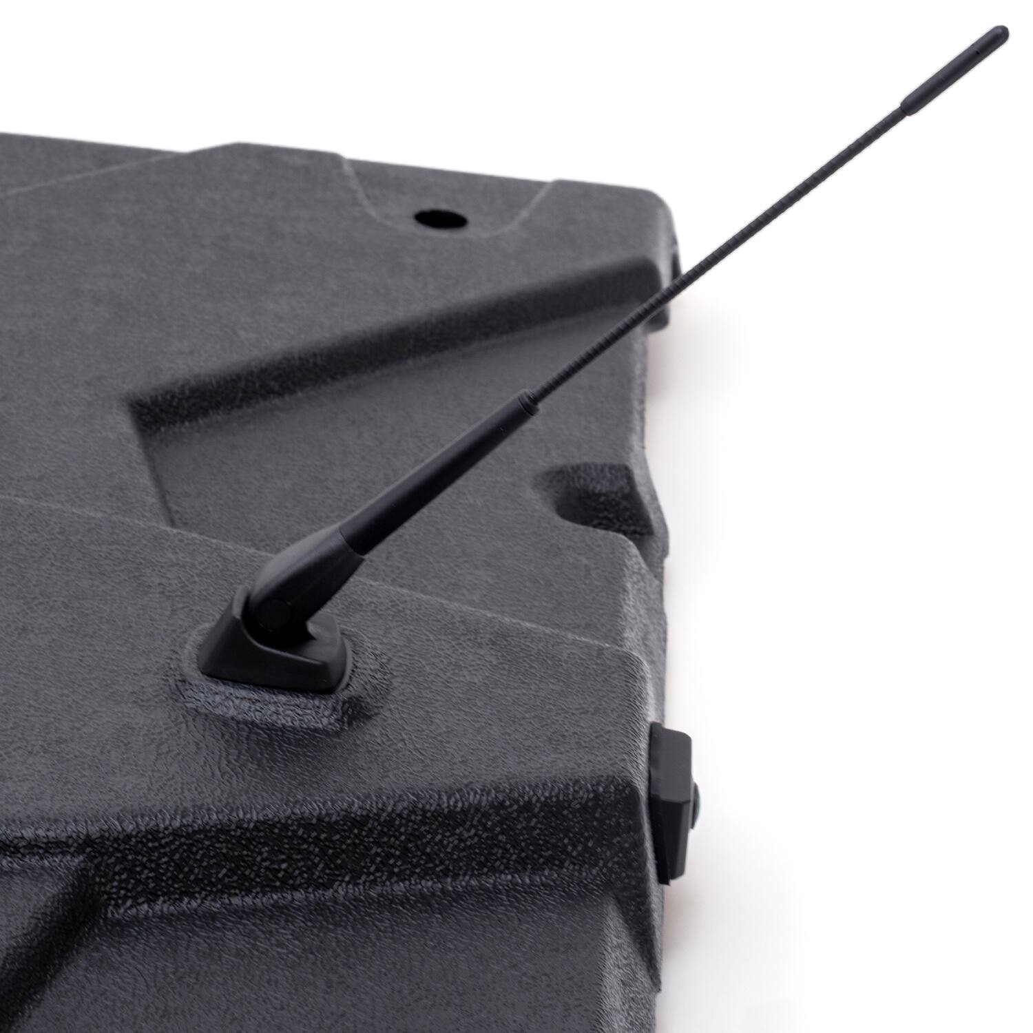 Alt View 19. MB Quart - Tuned 7 Speaker Audio Roof with Ride Command Source Unit for Polaris RZR Trail - Black.