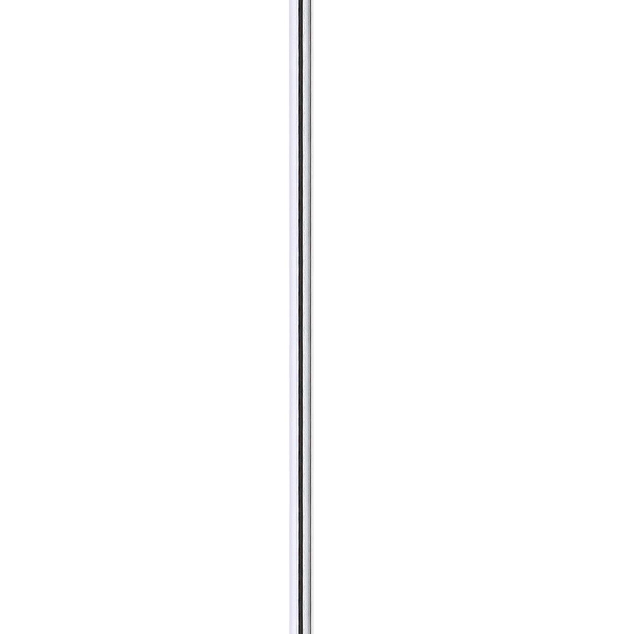 Alt View 3. Jonathan Y - Iris 59.5" LED Integrated Floor Lamp, Chrome - Chrome.