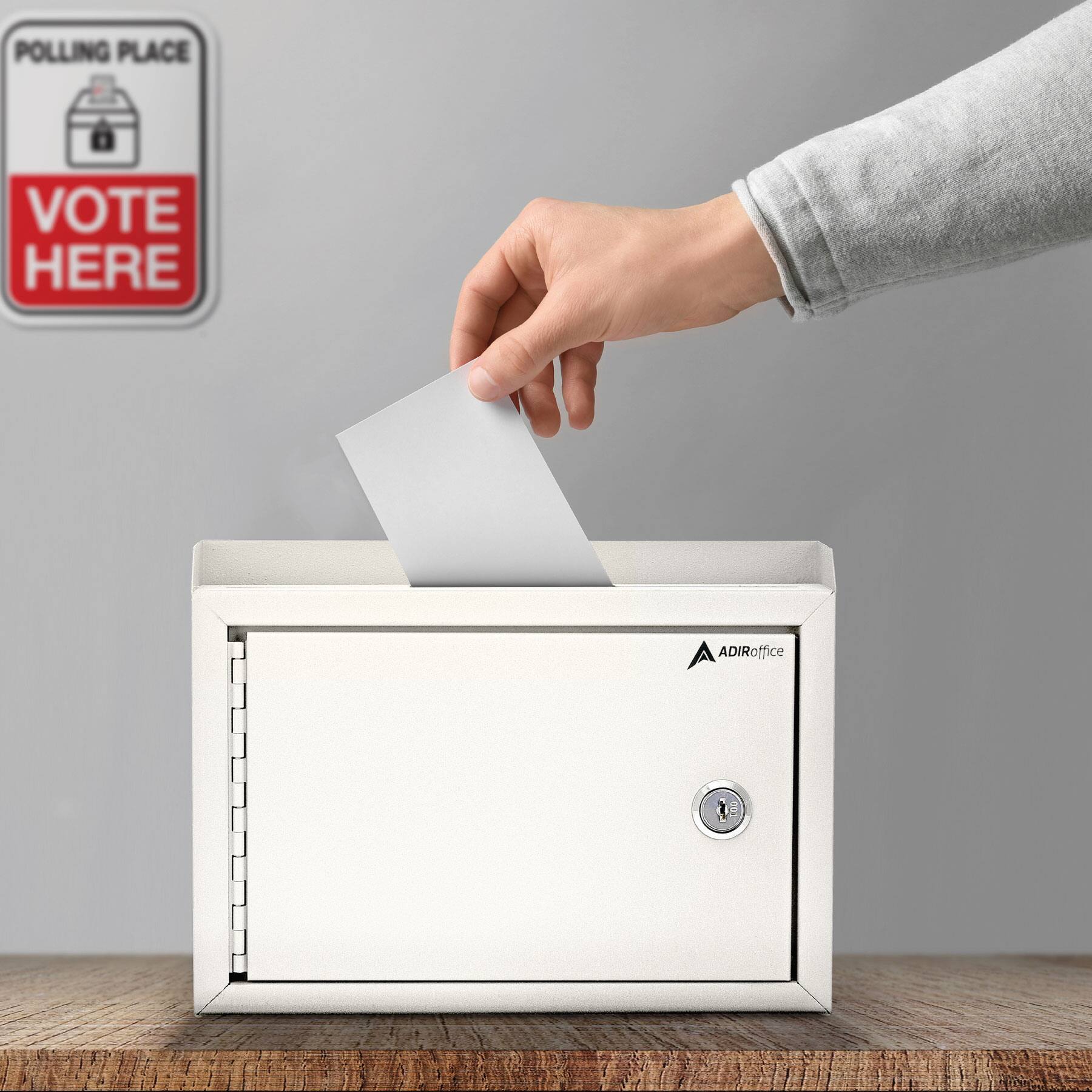 POLLING PLACE VOTE HERE A ADIRoffice