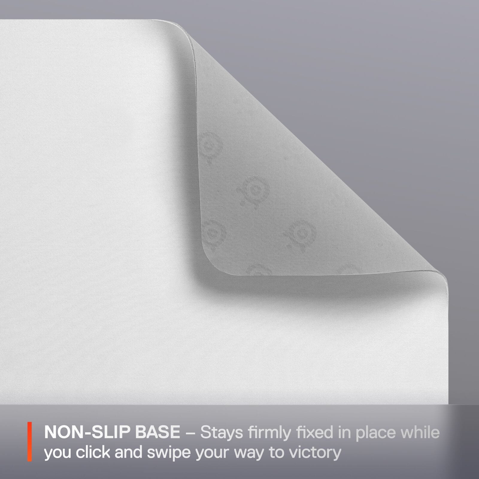 NON-SLIP BASE - Stays firmly fixed in place while you click and swipe your way to victory