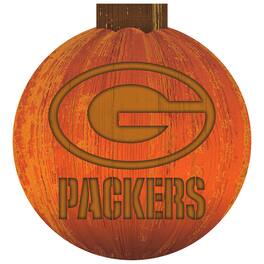 Fan Creations - Green Bay Packers 12'' Pumpkin Sign - Orange