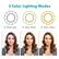 3 Color Lighting Modes
- White Light
- Warm White
- Warm Yellow