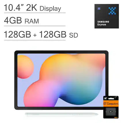 10.4" 2K Display
4GB RAM
128GB + 128GB SD
SAMSUNG Exynos
IST Computers