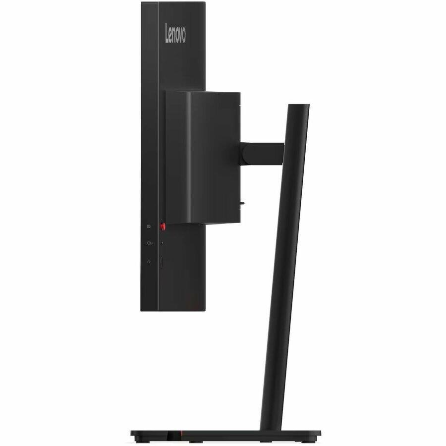 Alt View 2. Lenovo - ThinkVision T34WD-40 34" Class UW-QHD Curved Screen LED Monitor - 21:9 - Eclipse Black - Black.