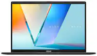 ASUS - Vivobook S14 14" OLED Laptop - Intel Core Ultra 7 355 CPU - 32GB RAM - 1TB SSD - Copilot+ PC - Matte Gray - Front_Zoom