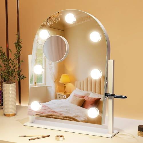 7 Bulbs-white-12"L x 15"W