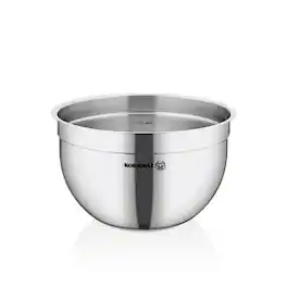 Korkmaz - Gastro Proline 5.4 Quart Stainless Steel Mixing Bowl - Silver